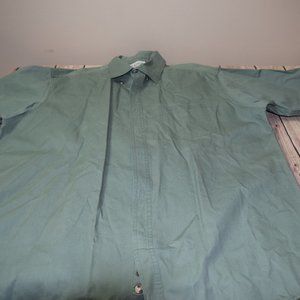 Vintage Men's Midwest Traders Button Down Short Sleeve Large
